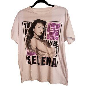 Selena Quintanilla, The Queen White Tee Size Large PTP 22